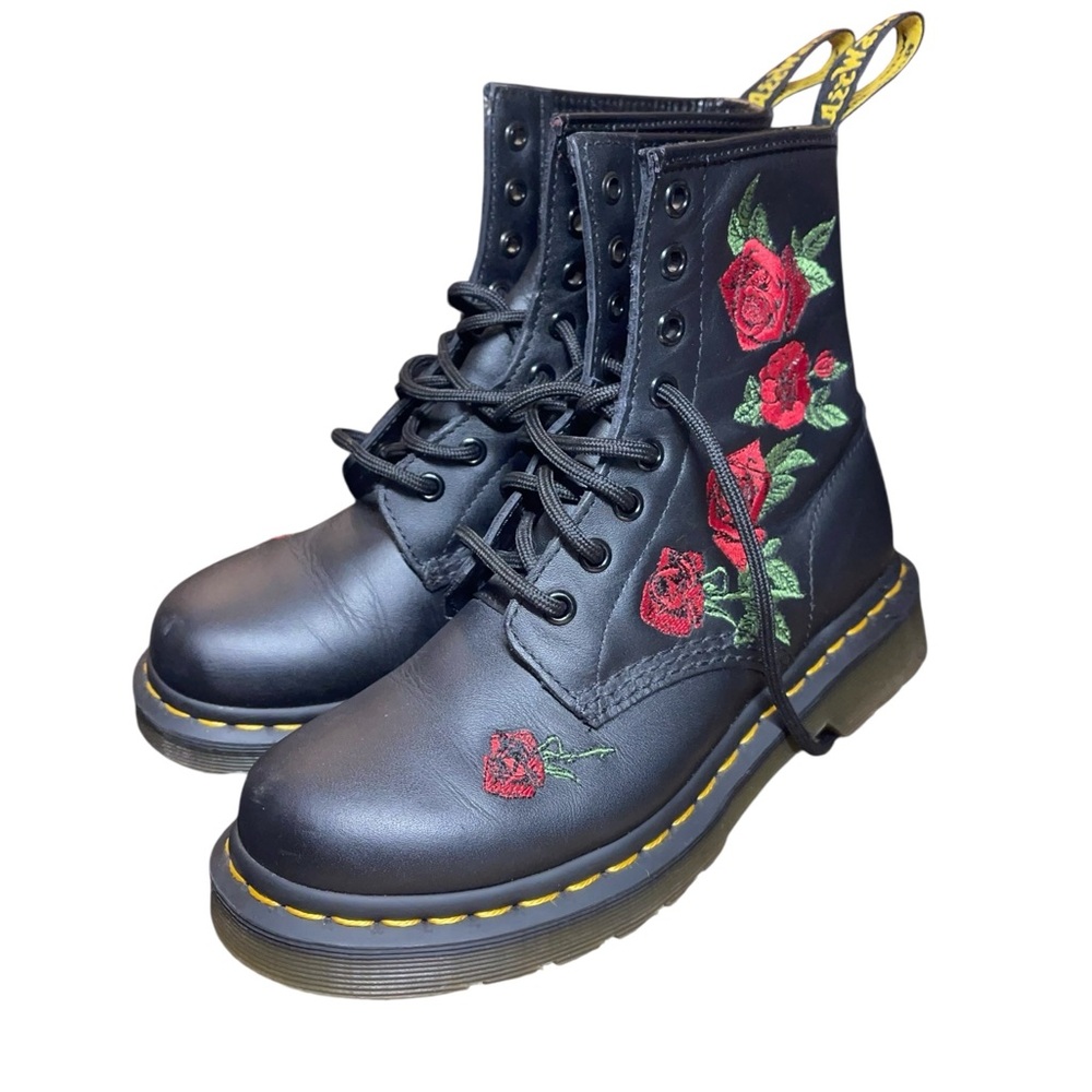 Doc Martens 1460 Vonda Women’s 6 Rose Boots Like New
